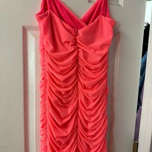 Coral dress